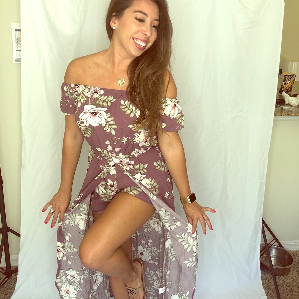 Floral Romper Dress